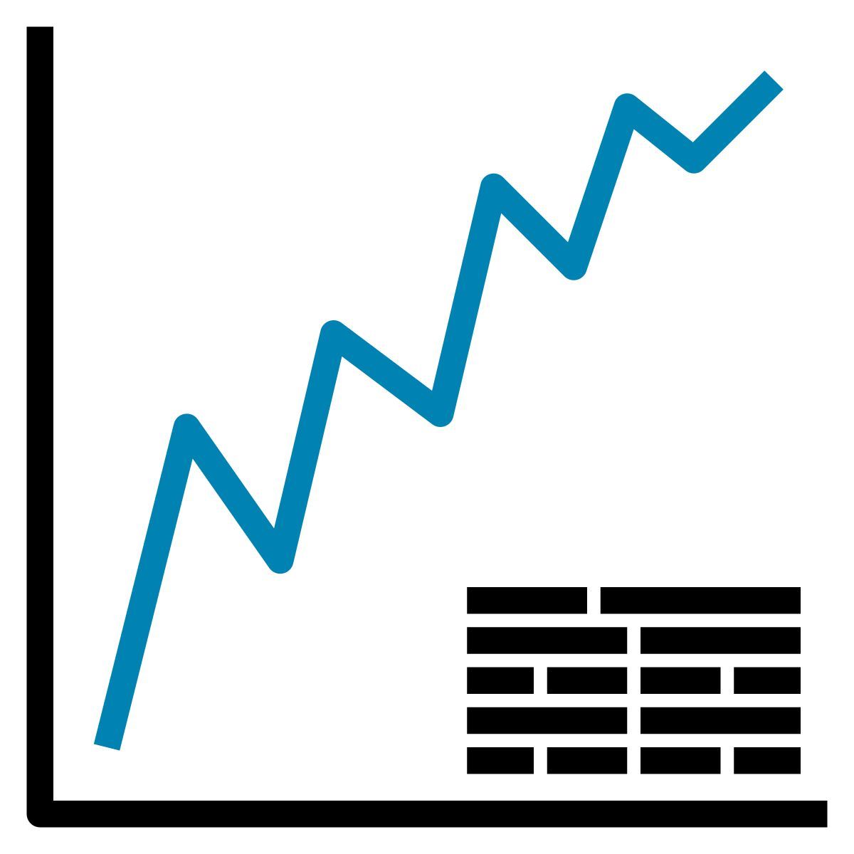 line chart icon