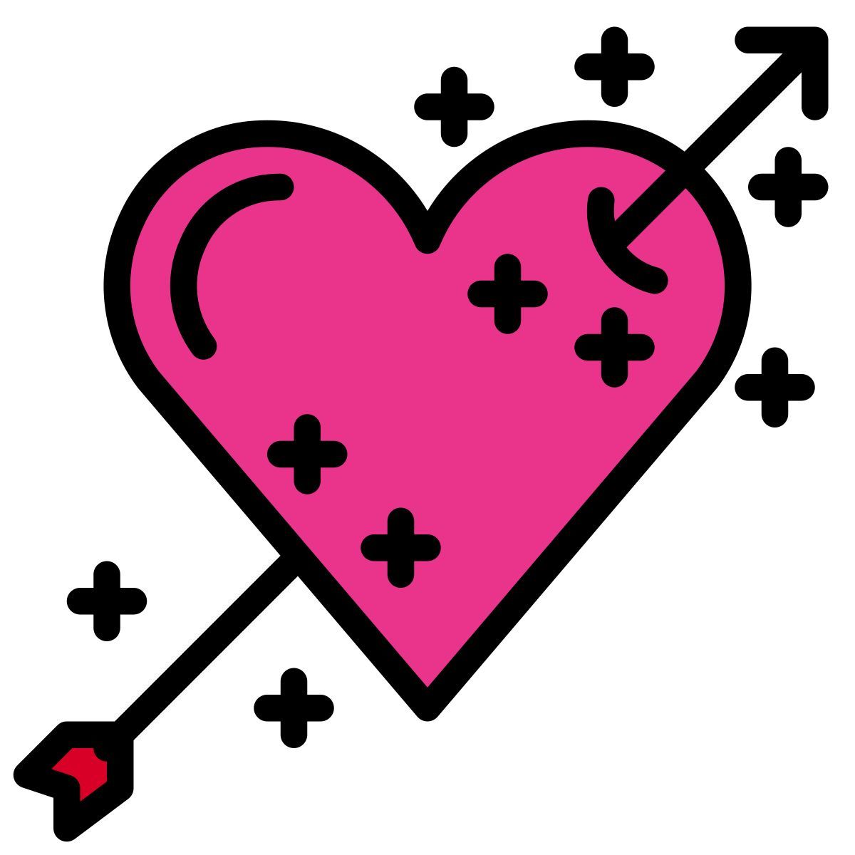 Heart with Arrow icon