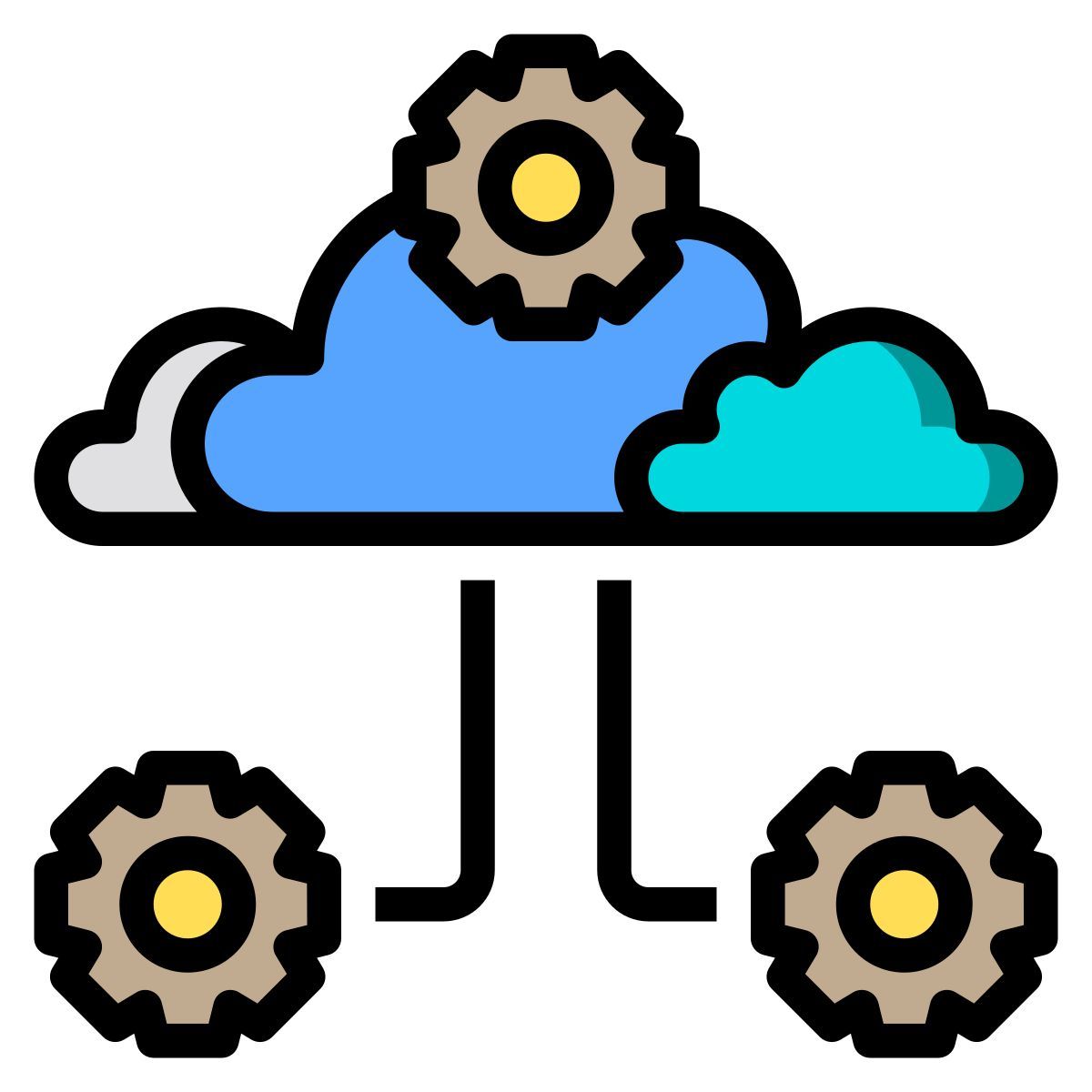 cloud management icon