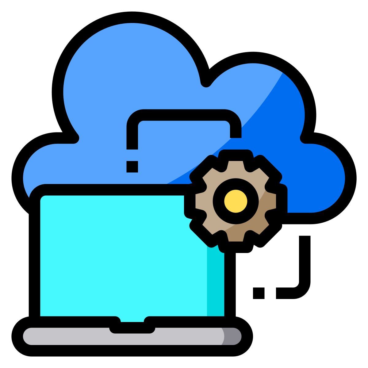 cloud settings icon