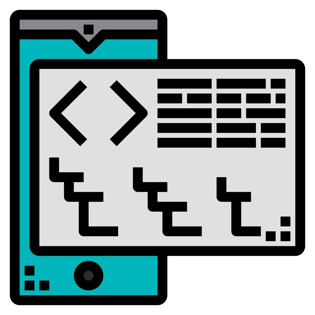 dos smartphones icon