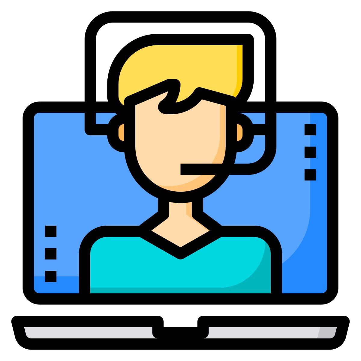 support en ligne icon