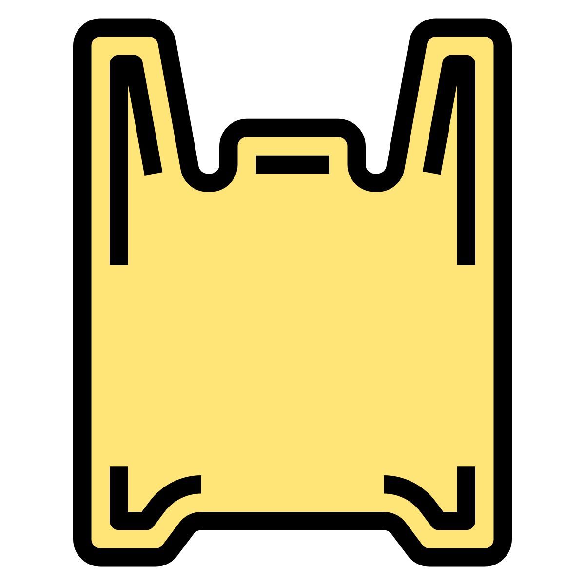 plastic bag icon