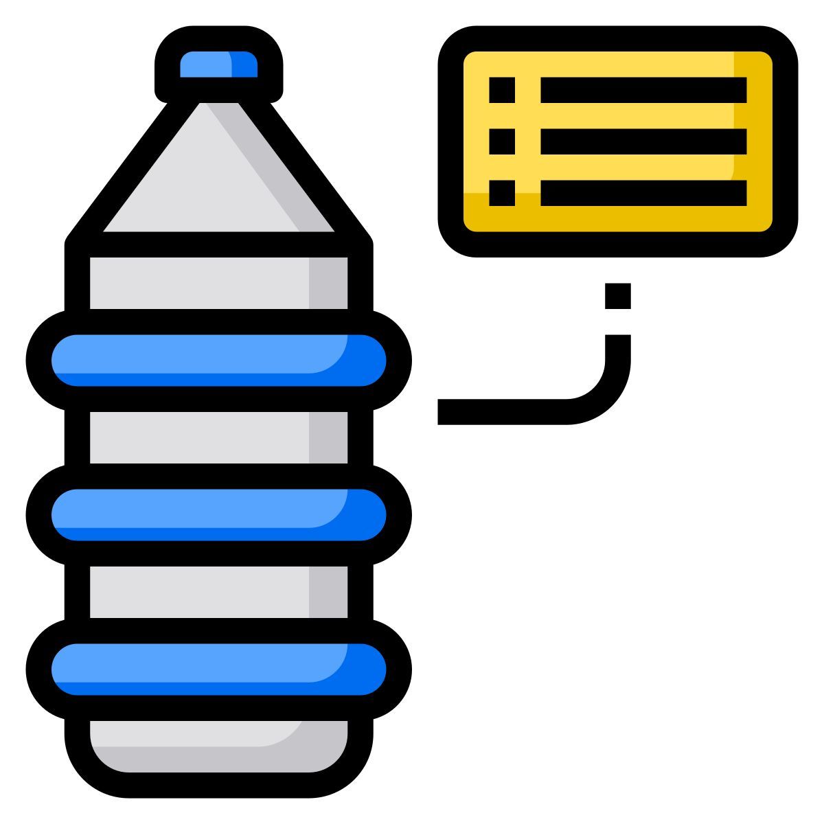 plastic bottle icon