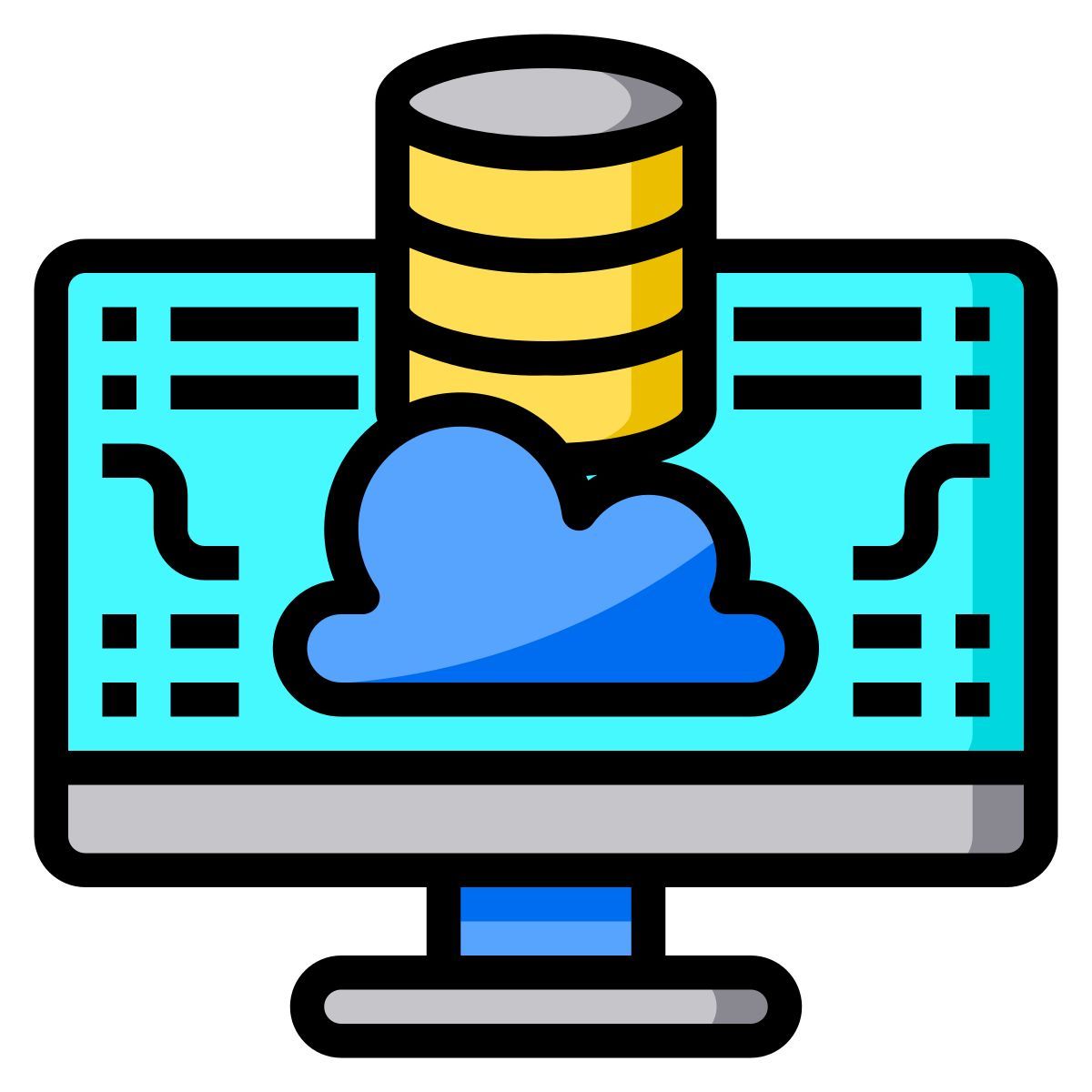 cloud database icon