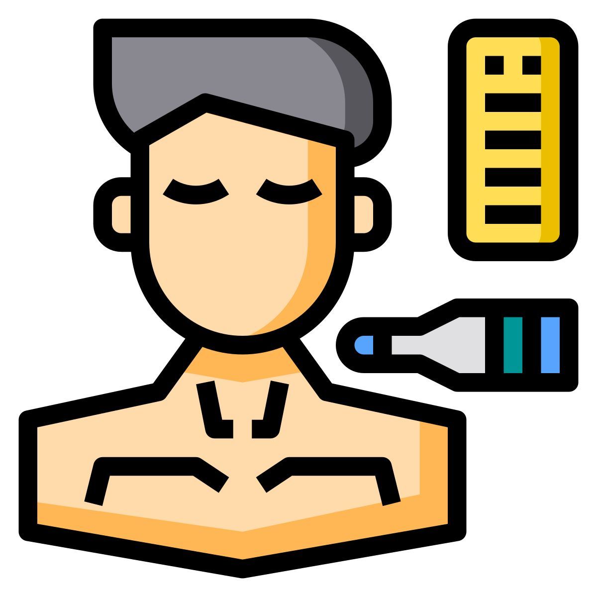 rapid covid test icon