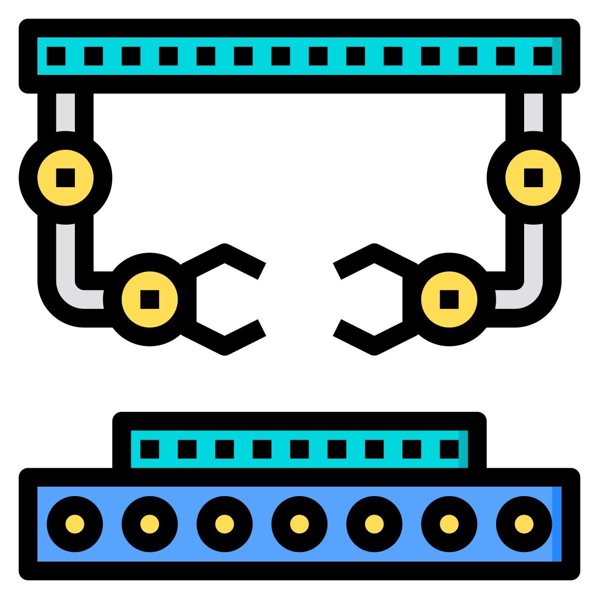 robot arm icon