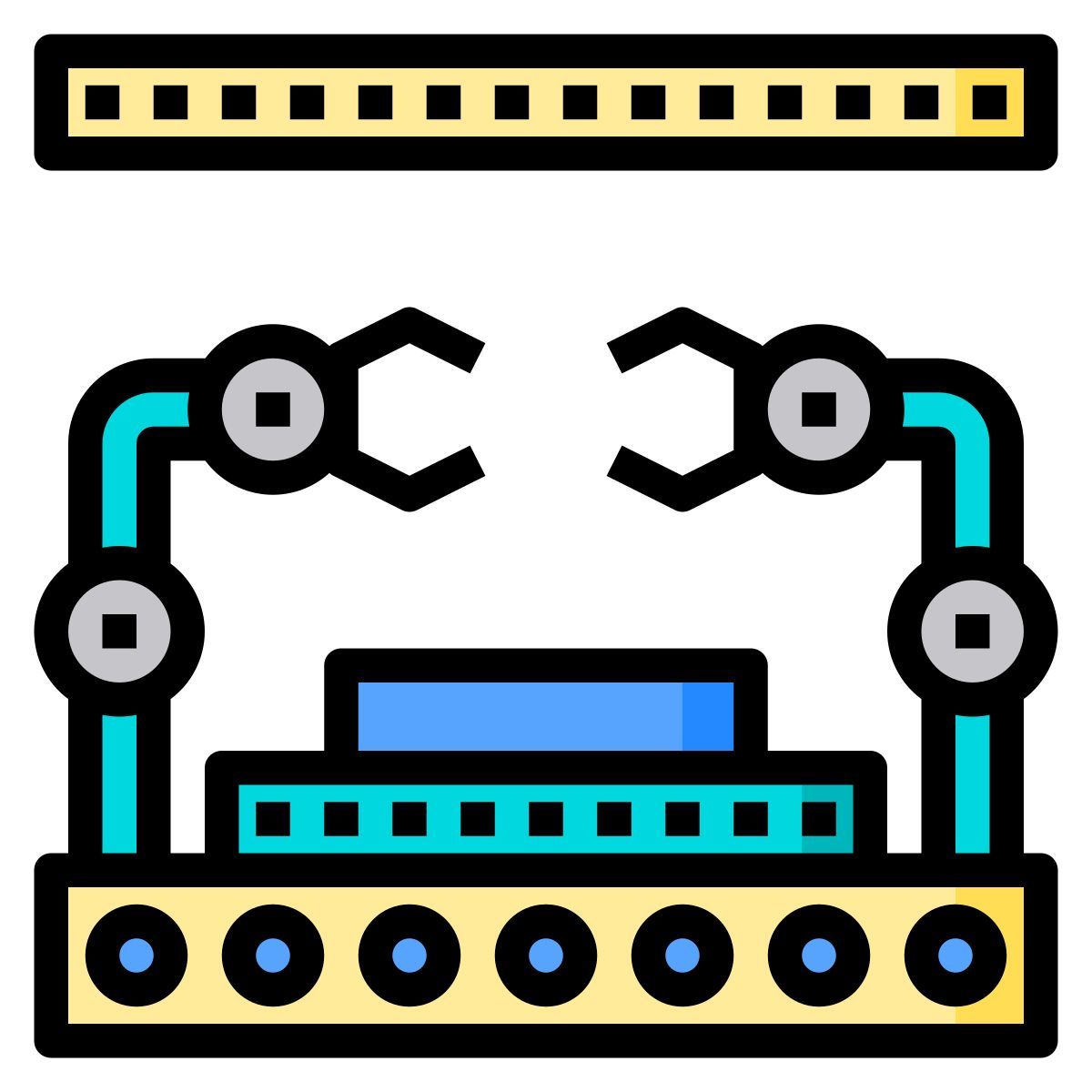 robot arm icon