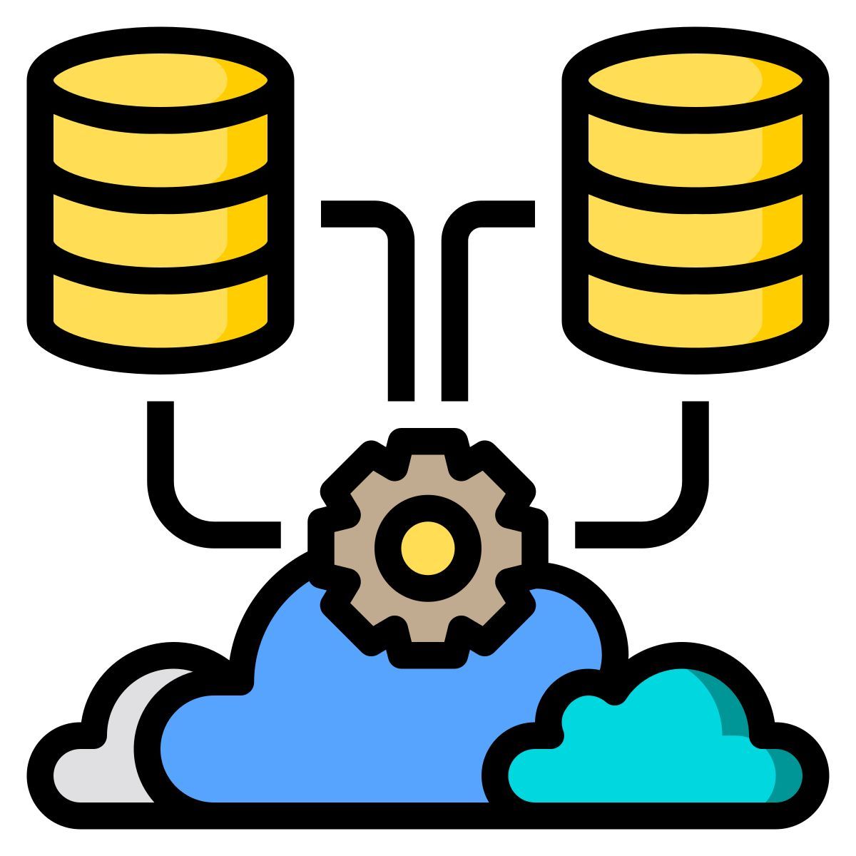 cloud database icon