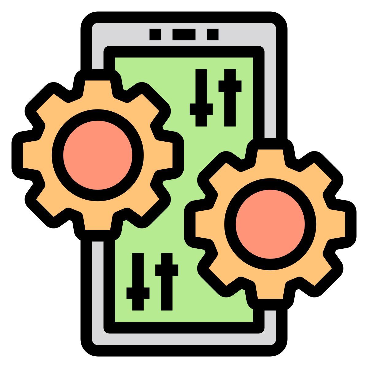 smartphone settings icon