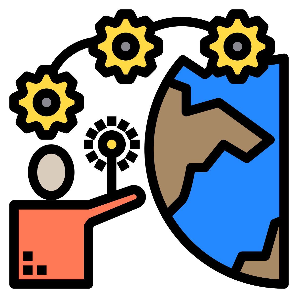 글로벌 설정 icon