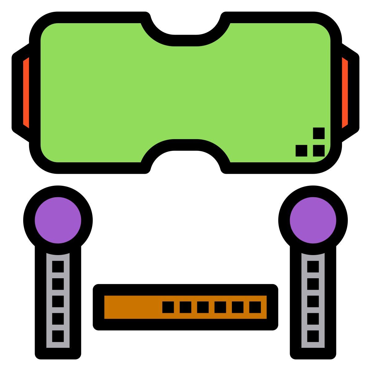 gafas de realidad virtual icon