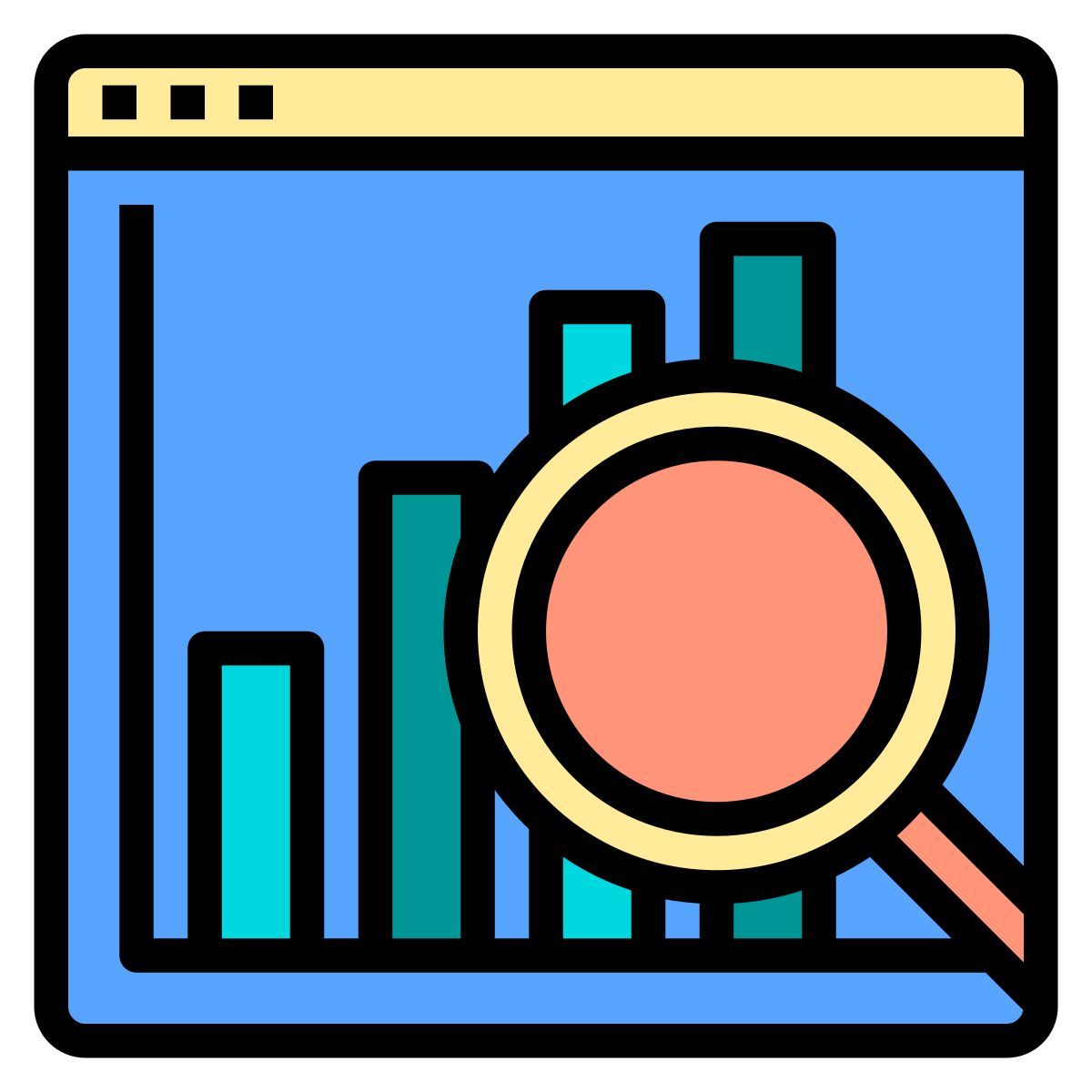 web analytics icon