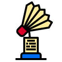 external badminton-award-phatplus-lineal-color-phatplus icon
