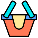 external basket-travel-tools-phatplus-lineal-color-phatplus icon