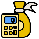 external budget-payment-phatplus-lineal-color-phatplus icon