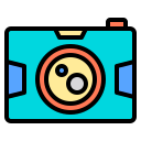 external camera-travel-tools-phatplus-lineal-color-phatplus-3 icon
