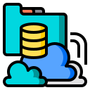 external cloud-storage-cloud-algorithm-phatplus-lineal-color-phatplus icon