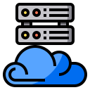 external cloud-storage-cloud-security-phatplus-lineal-color-phatplus icon