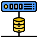 external database-interface-phatplus-lineal-color-phatplus icon