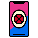 external delete-smartphone-phatplus-lineal-color-phatplus icon