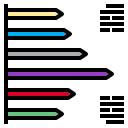 external diagram-charts-diagrams-phatplus-lineal-color-phatplus icon