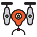 external drone-logistics-phatplus-lineal-color-phatplus icon