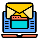 external email-document-phatplus-lineal-color-phatplus icon