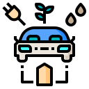 external hybrid-car-electric-vehicles-phatplus-lineal-color-phatplus icon
