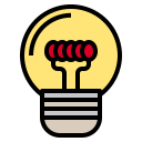 external light-bulb-power-energy-phatplus-lineal-color-phatplus icon