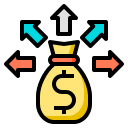 external liquidity-global-crisis-phatplus-lineal-color-phatplus icon