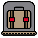 external luggage-hotel-and-travel-phatplus-lineal-color-phatplus-2 icon