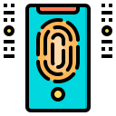 external mobilephone-biometric-phatplus-lineal-color-phatplus icon