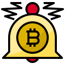 external notification-cryptocurrency-phatplus-lineal-color-phatplus icon