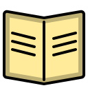 external open-book-essential-phatplus-lineal-color-phatplus icon