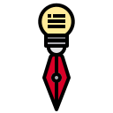 external pen-business-phatplus-lineal-color-phatplus icon