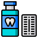 external pill-odontologist-phatplus-lineal-color-phatplus icon