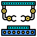 external robot-arm-artificial-intelligence-phatplus-lineal-color-phatplus icon