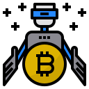 external robot-cryptocurrency-phatplus-lineal-color-phatplus icon