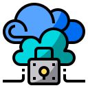 external security-cloud-security-phatplus-lineal-color-phatplus-2 icon
