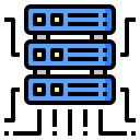 external server-innovation-phatplus-lineal-color-phatplus icon