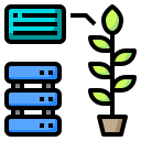 external server-smart-farm-phatplus-lineal-color-phatplus icon