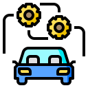 external setting-ev-car-phatplus-lineal-color-phatplus icon