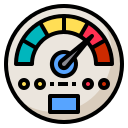 external speedometer-car-racing-phatplus-lineal-color-phatplus icon