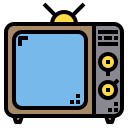 external television-household-appliances-phatplus-lineal-color-phatplus icon