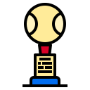 external tennis-award-phatplus-lineal-color-phatplus icon