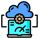 external testing-cloud-computing-phatplus-lineal-color-phatplus icon