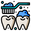 external toothbrush-odontologist-phatplus-lineal-color-phatplus icon