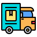 external truck-shipping-phatplus-lineal-color-phatplus icon