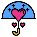 external umbrella-romance-phatplus-lineal-color-phatplus icon